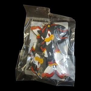 Sonic X Shadow The Hegehog Retro Character Keychain